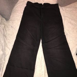 Free People super wide leg pant